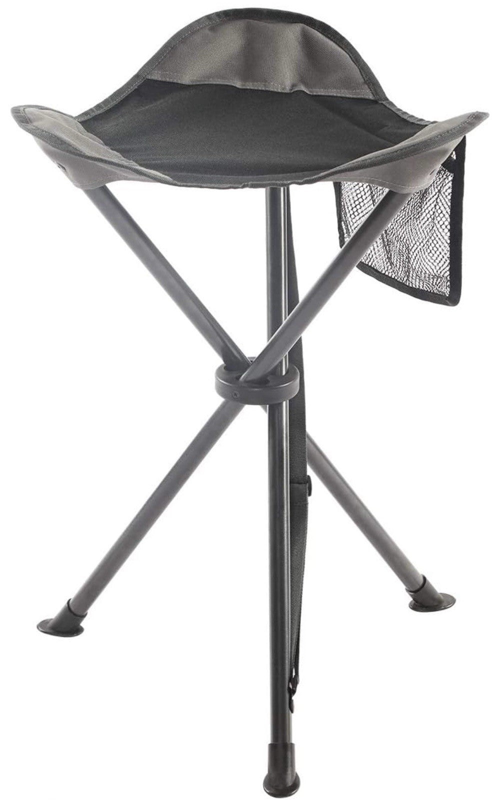 EVER ADVANCED Folding Stool Tripod Tall 53 cm Lightweight Camping Stool Compact