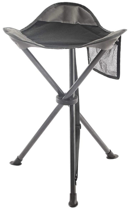 EVER ADVANCED Folding Stool Tripod Tall 53 cm Lightweight Camping Stool Compact