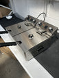 Deep Fryer South Base Commercial With Basket, Temperature Double